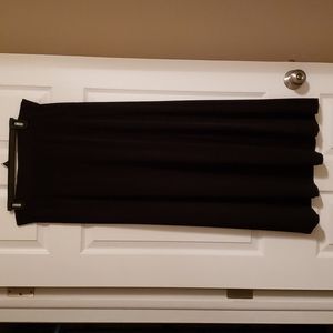 Alfani black maxi skirt